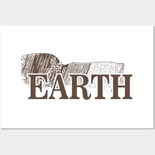 Earth logo symbol Posters and Art